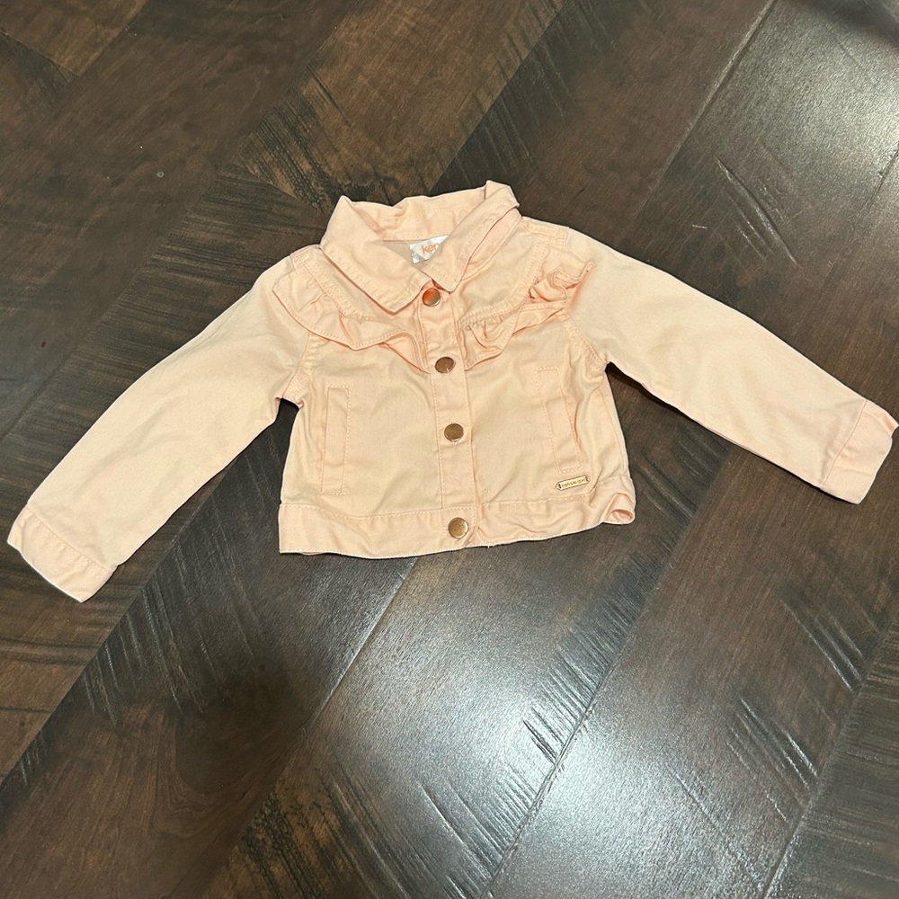 💜 Toddler Girl Peach colored jacket
